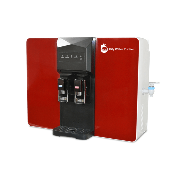 City Max Hot & Normal Water Purifier red color product image
