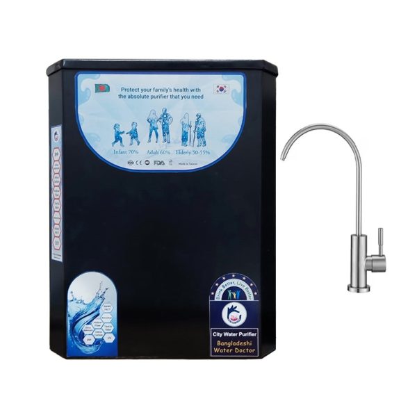 Black colour Nano Fact water purifier image