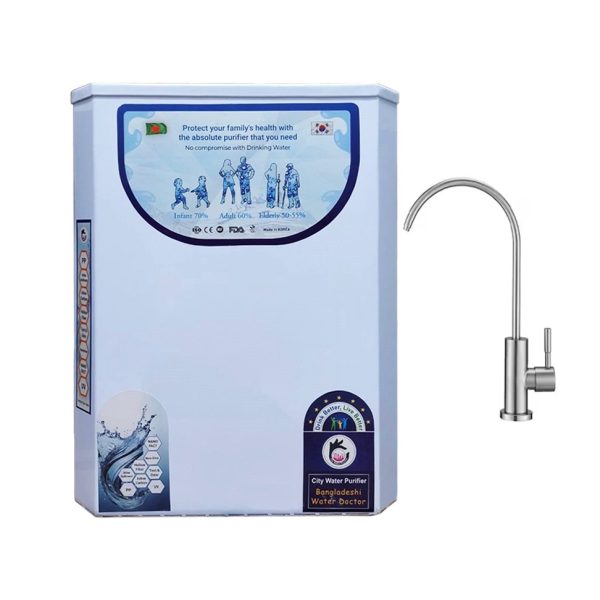 Nano Fact 7 stage water purifier product image white color